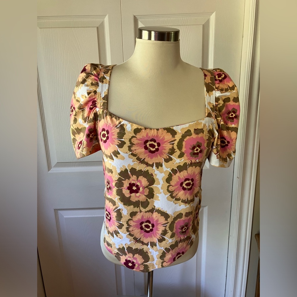 Free People floral top